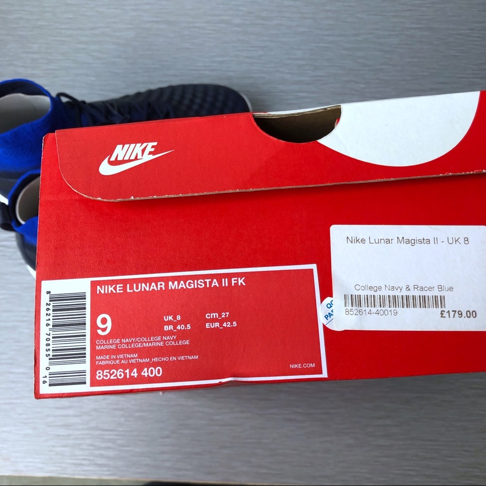Nike | Lunar Magista ii FK College Navy Racer Blue - Picture 7 of 7